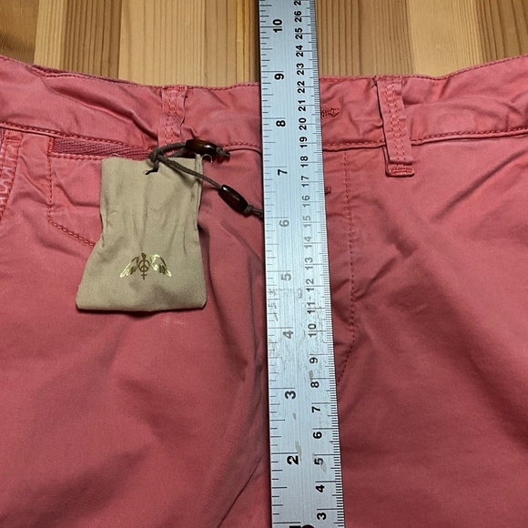 MOS MOSH Cotton Spandex Valerian Skinny Pant in Faded Rose Multi Pocket Sz 27 - Picture 6 of 11